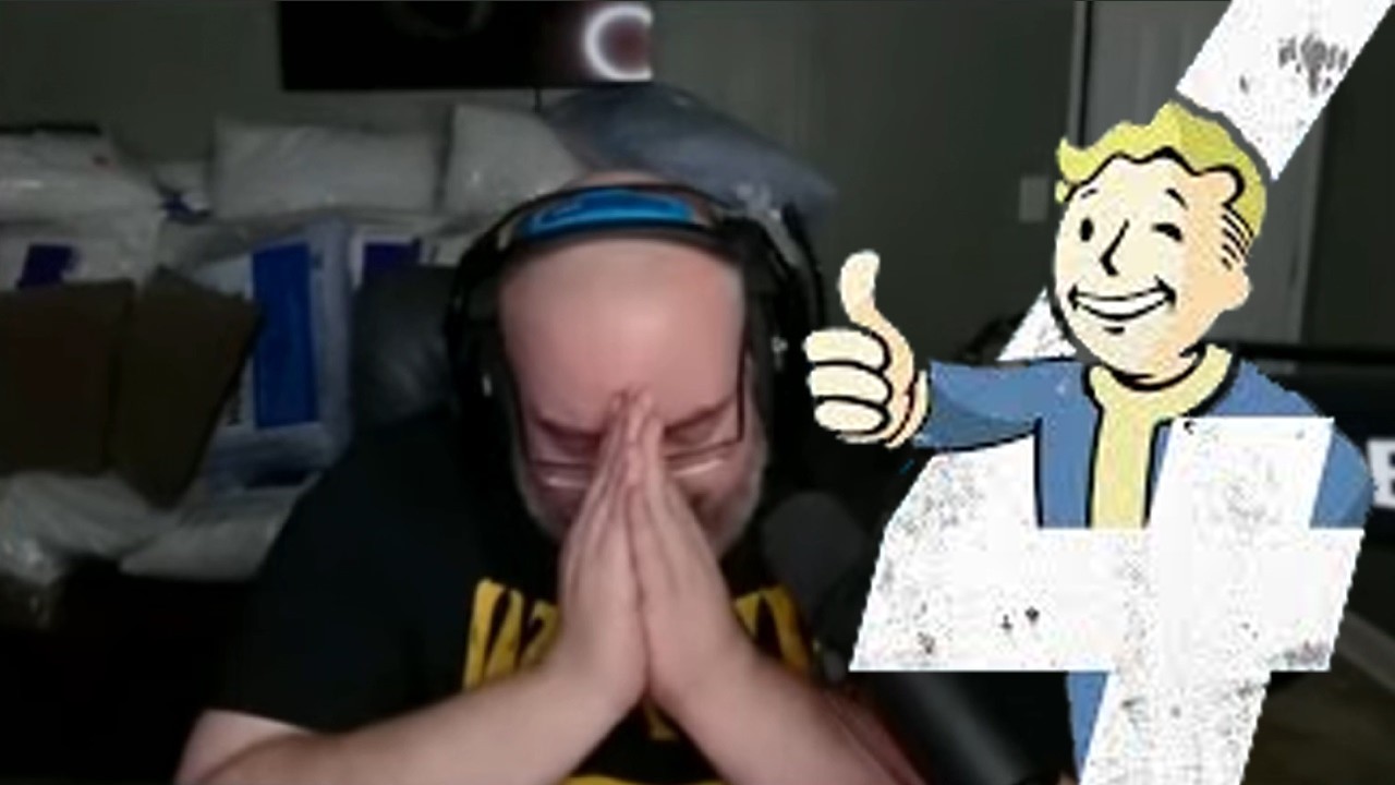 They Announced Fallout 4 and all of a sudden I had a reason to live again - Wings of Redemption crys