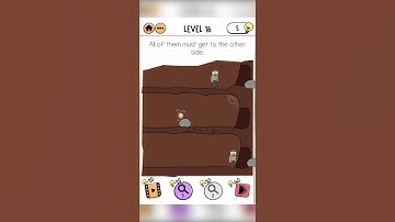 Captain Mary Level 16 Best Solution | Brain Test 2 Walkthrough