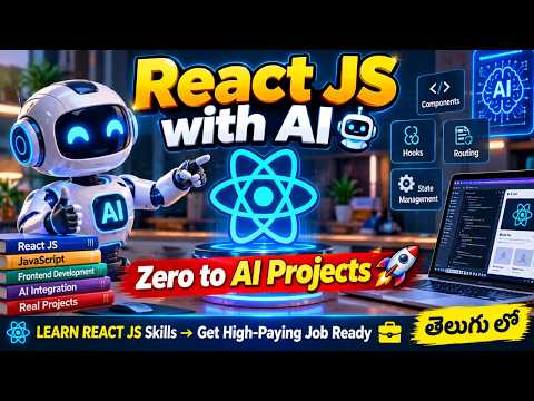 React JS | Complete Beginner Guide to React with AI | React JS with AI Jobs | Naresh IT