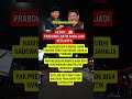 heboh... prabowo lantik ahok jadi ketua kpk @vidioshort #viral