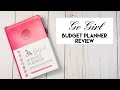 Go Girl ~ Budget Planner Review