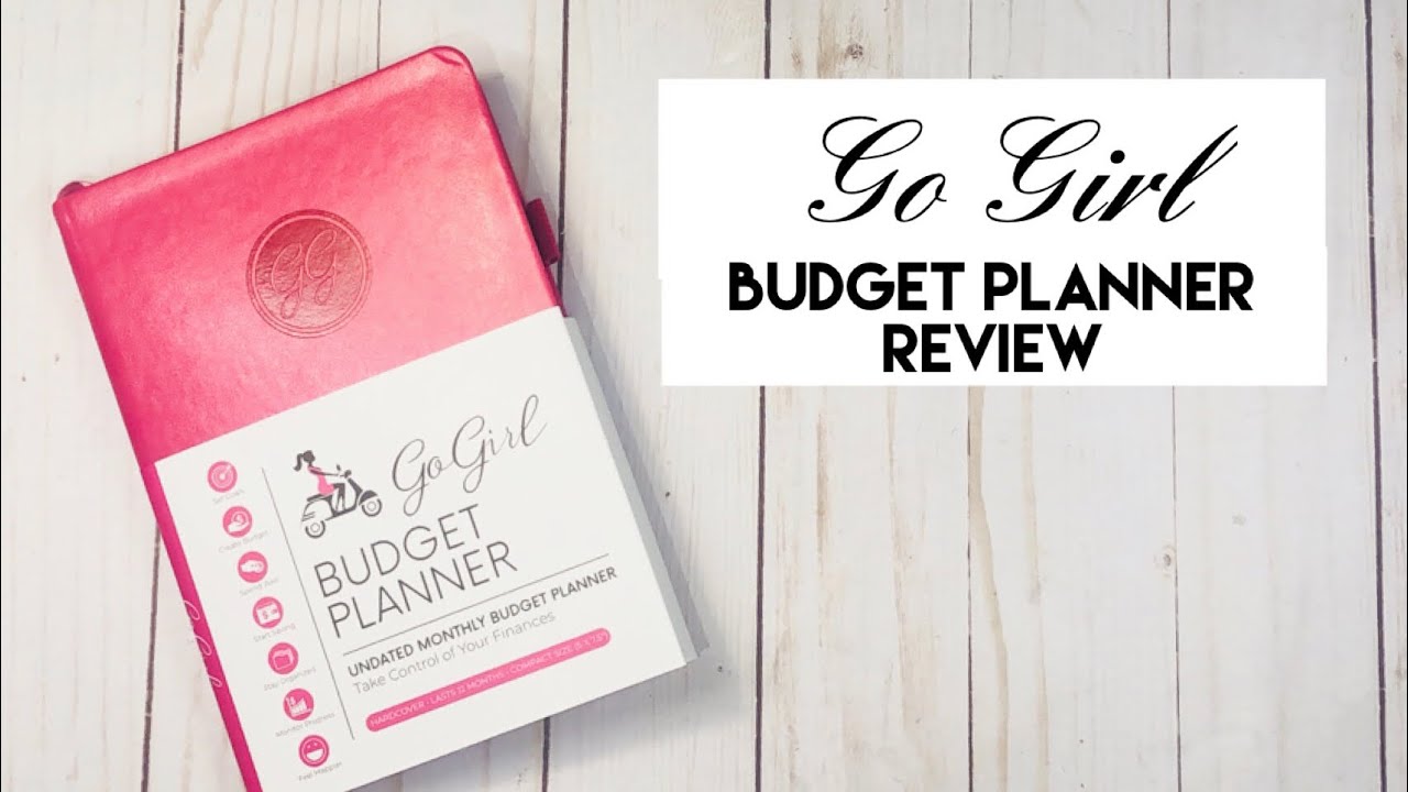 Gogirl Budget Planner and Monthly Bill Organizer – Financial Planner  Organizer B