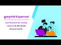 greytHR Expense Claims: Use AI powered receipt capture and eliminate manual work!