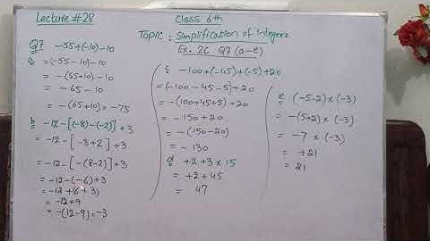 Oxford Mathematics, D1, 7th Edition, O Level, Chapter 2, Exercise 2C, Question 7 Part a to e