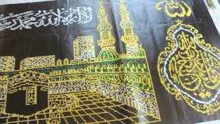 İslamic Holy Kaaba Mosque-Diamond Paintingi̇slami Kâbe Elmas Taşlı Mozaik Tablo