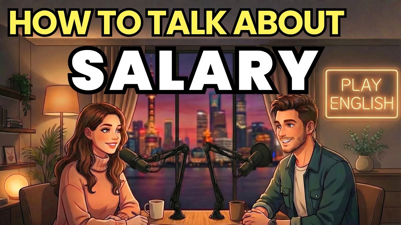 How to Talk About Salary at Work in English | English Conversation Practice