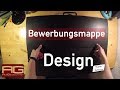 Mappe für Kunst / Design-Studium anfertigen // Beispielmappe - Bewerbungsmappe