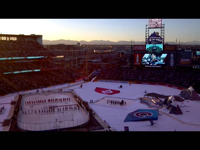 2016 NHL Stadium Series Game at Coors Field Logo Jersey Patch (Colorado Avalanche)