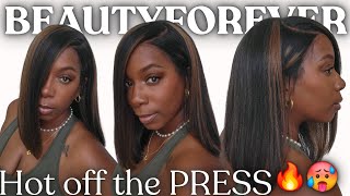 Its Too Hot For Leave Outbob Wig Fresh Press W D Highlights Natural Install Beautyforever