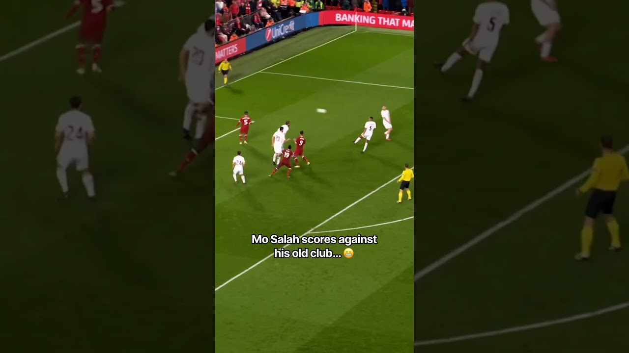 When Salah scored against Roma