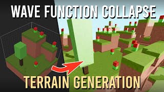 I used Wave Function Collapse to Generate Micro Voxel Worlds!