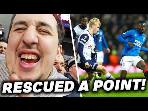 hkg88 x angkasa168 - Spurs Escape With A Point!! Rangers 1-1 Tottenham [MATCHDAY VLOG]