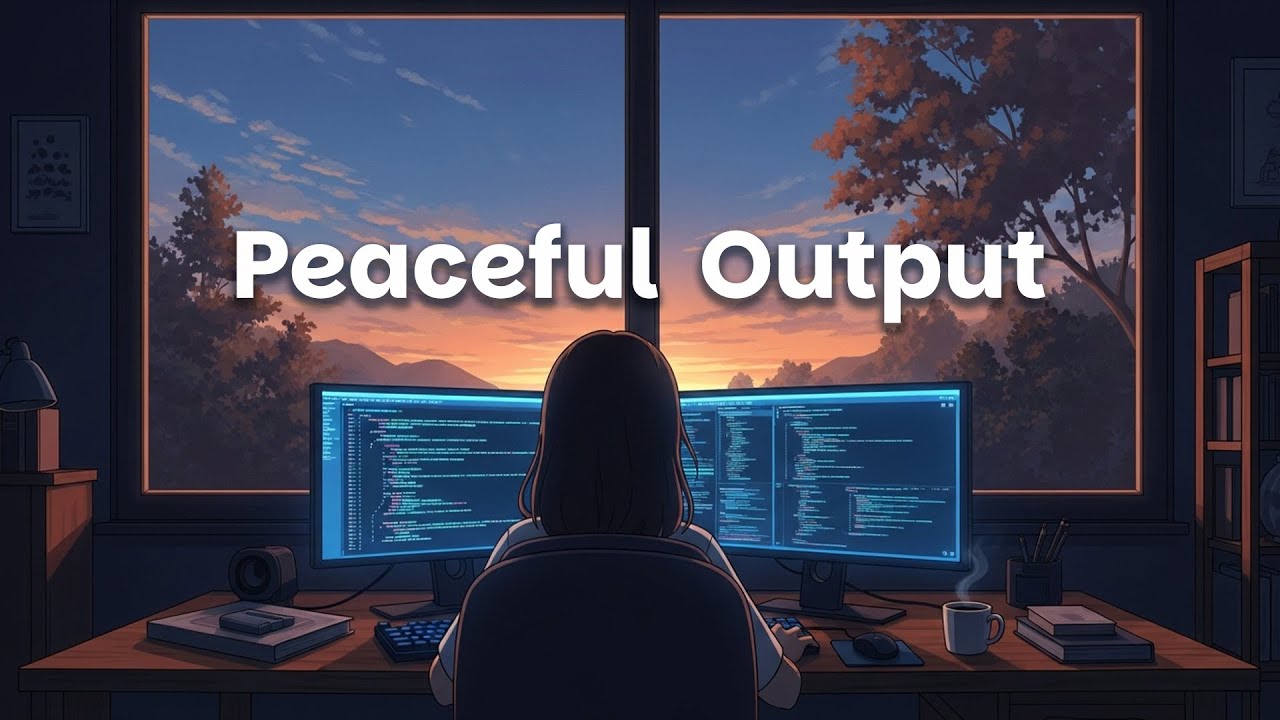 Peaceful Output – Chillstep Coding Music for Weightless Focus - YouTube