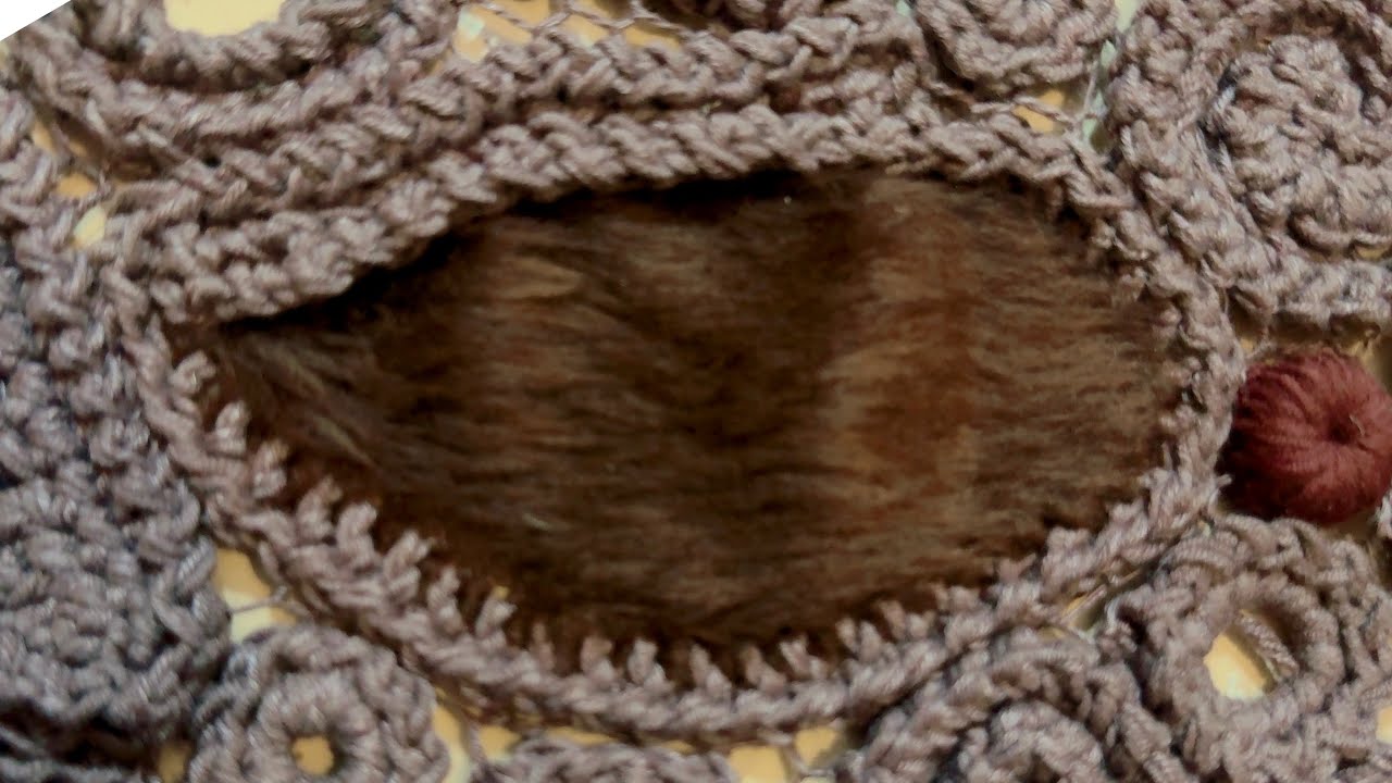 #crochet  irish fur coat part 6 #قلاببافی کت خز ایرلندی پارت ششم