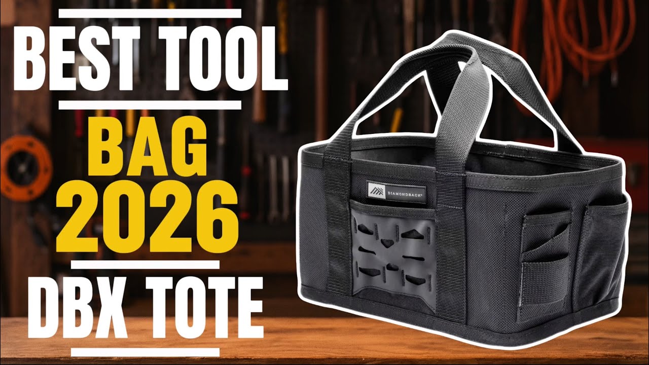 The Best Tool Bag for 2026? | Diamondbacks Baere Tote Bag X - YouTube