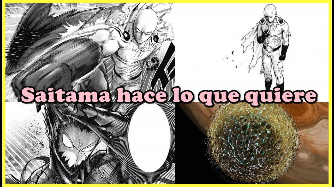 SAITAMA ROMPIO SU UNIVERSO (DE VERDAD)