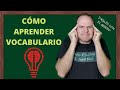 CÓMO APRENDER VOCABULARIO EN INGLÉS