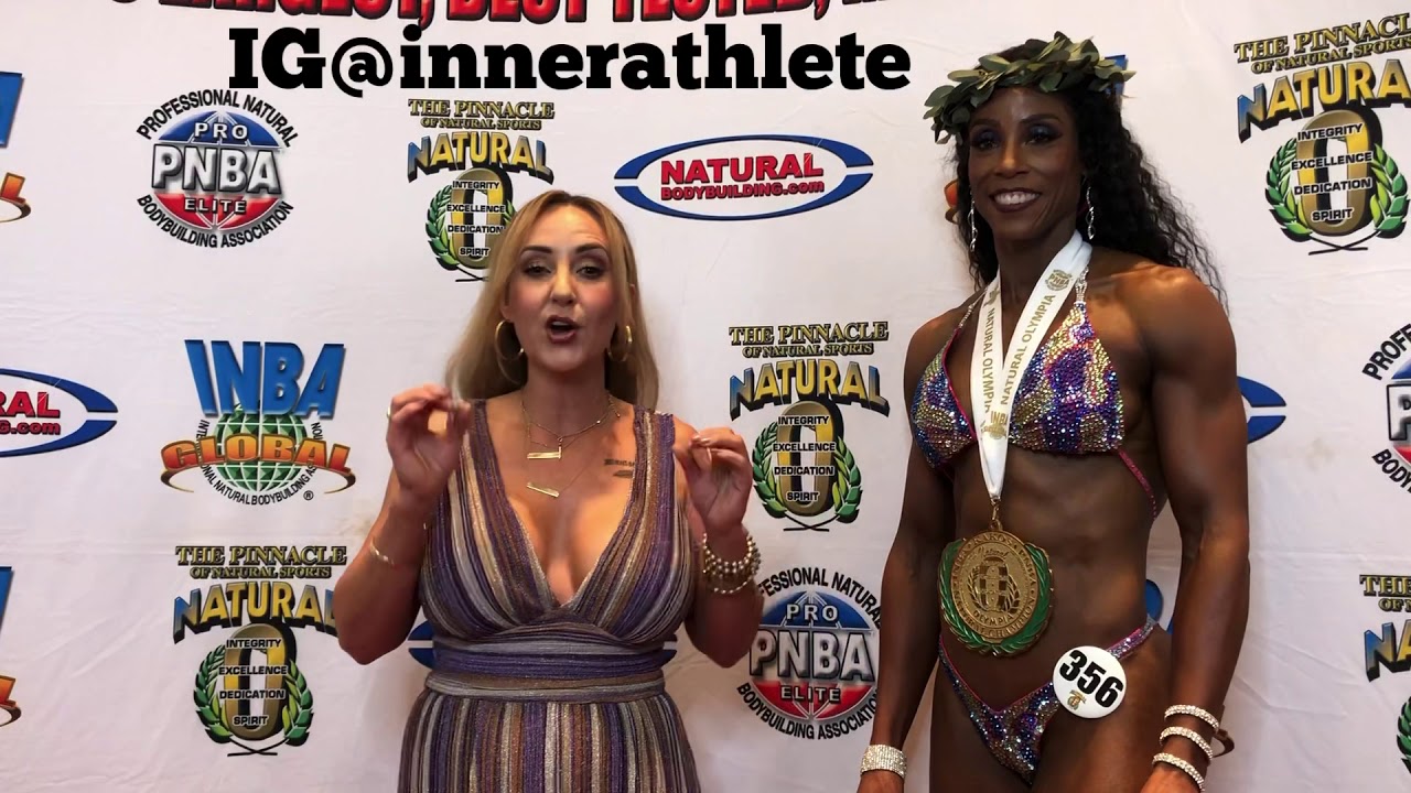 Natural Olympia 2019 with PRO figure champ Alondra Chatman PNBA🥇