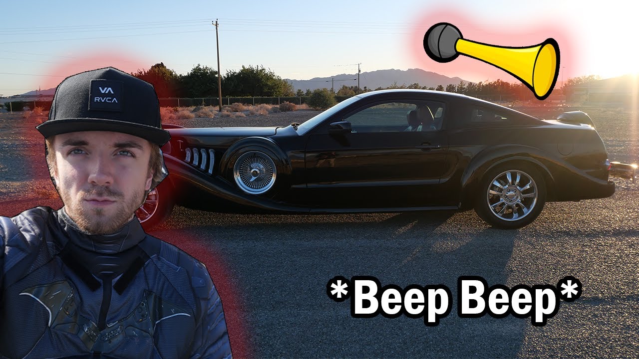 I found the horns to my Zimmer RollsStang and I annoy everyone with