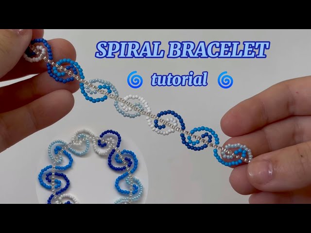 SPIRAL BRACELET TUTORIAL - easy diy - YouTube