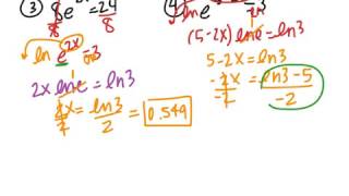Section 4-4 Solving Exponential Equations