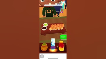 FUN VIDEO 3D GAME SUSHI ROLL RESTAURANT #26 | SATISFYING AND ASMR COOKING GAME | ANDROID/IOS