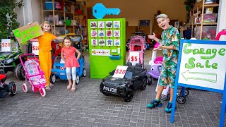 Vania und Mania kaufen im Laden ein neues Fahrrad 🌈| Sammlung von Videos für Kinder | Vania Mania DE