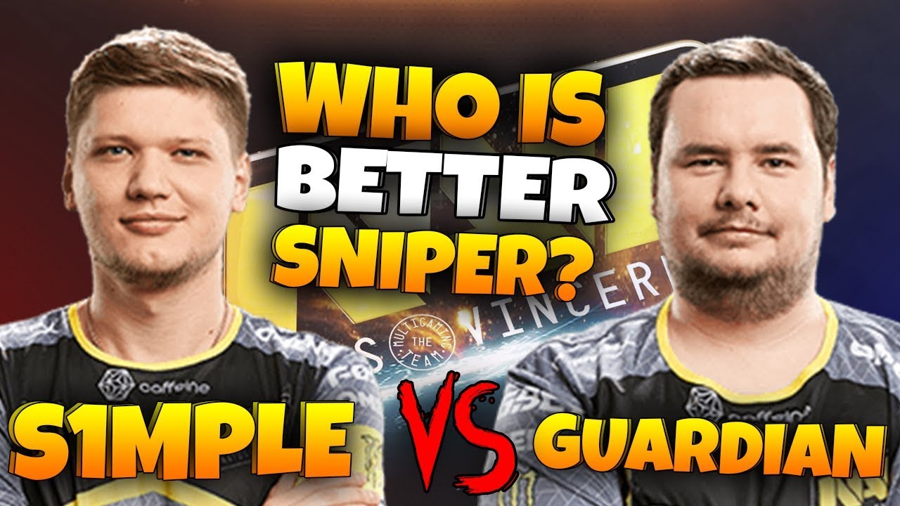 CS:GO s1mple vs GuardiaN - Who is better with AWP? - YouTube