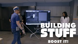 NOVA Building Stuff Boost It feat. The Chicago Lighthouse on Nov 13
What if we could take our natural human abilities – such as sight, touch, and strength – and boost them? That’s what engineers are doing on “Building Stuff: Boost It” from Nova PBS, airing on Wednesday, Nov. 13 at 8 pm CT! The Chicago Lighthouse and our partners working on the Intracortical Visual Prosthesis (ICVP) clinical trial are thrilled to be part of NOVA’s “Building Stuff” series, showcasing creative and innovative engineering breakthroughs, including the ICVP, which brings some vision back to those who have gone totally blind. Stream this episode here: https://to.pbs.org/407NG6p (ICVP segment starts at 42 minutes) NOVA Building Stuff Boost It feat. The Chicago Lighthouse on Nov 13