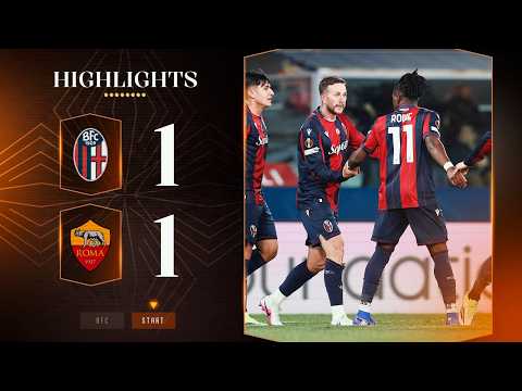 Bologna-Roma Europa League | Highlights