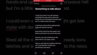 Something to talk about by Koe Wetzel lyrics