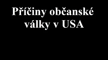Co je občanská válka?