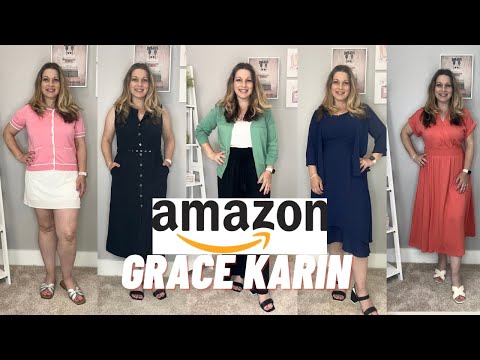 Affordable Amazon Fashion ft GRACE KARIN | Must Have Amazon Clothing for Summer 2024