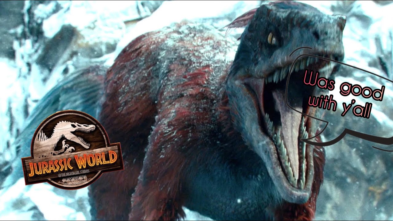 (Jurassic World Dominion) - Pyroraptor Scene (but with captions 🧨) 1080p HD