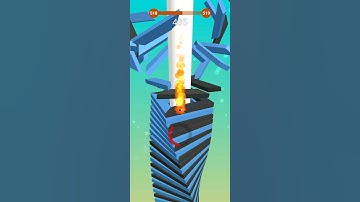 STACK BALL SHORT GAMEPLAY LEVEL 58 #shorts #viral