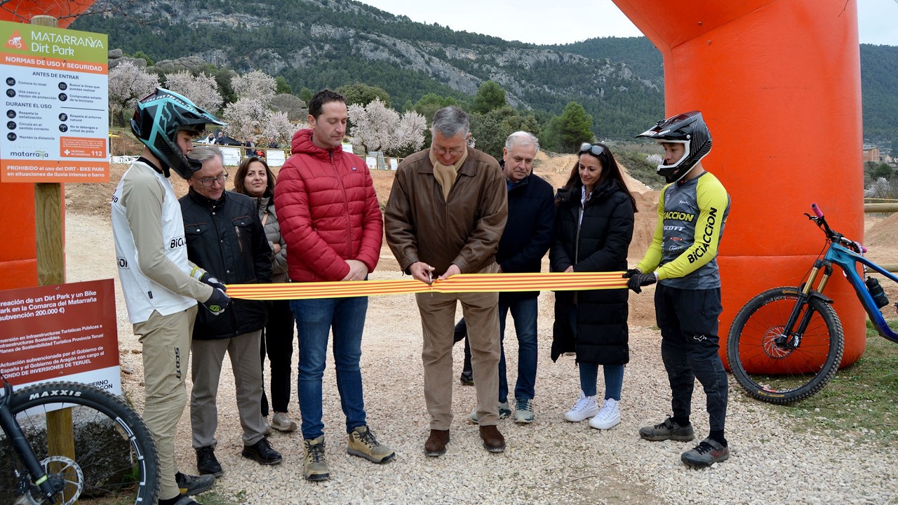 El Matarranya inaugura el Bike Park i el Dirt Park de Fondespatla