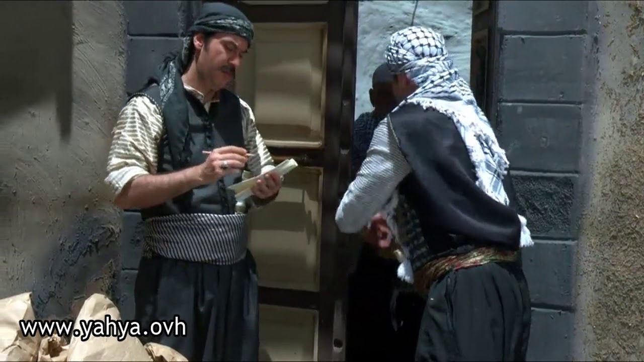 باب الحارة - عبده و خاطر عم يوزعوا الحصص على الفقراء ! يحيى بيازي و وائل شرف