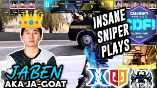 Jaben The Goat Sniper Highlights Cdfi 2022 Group A