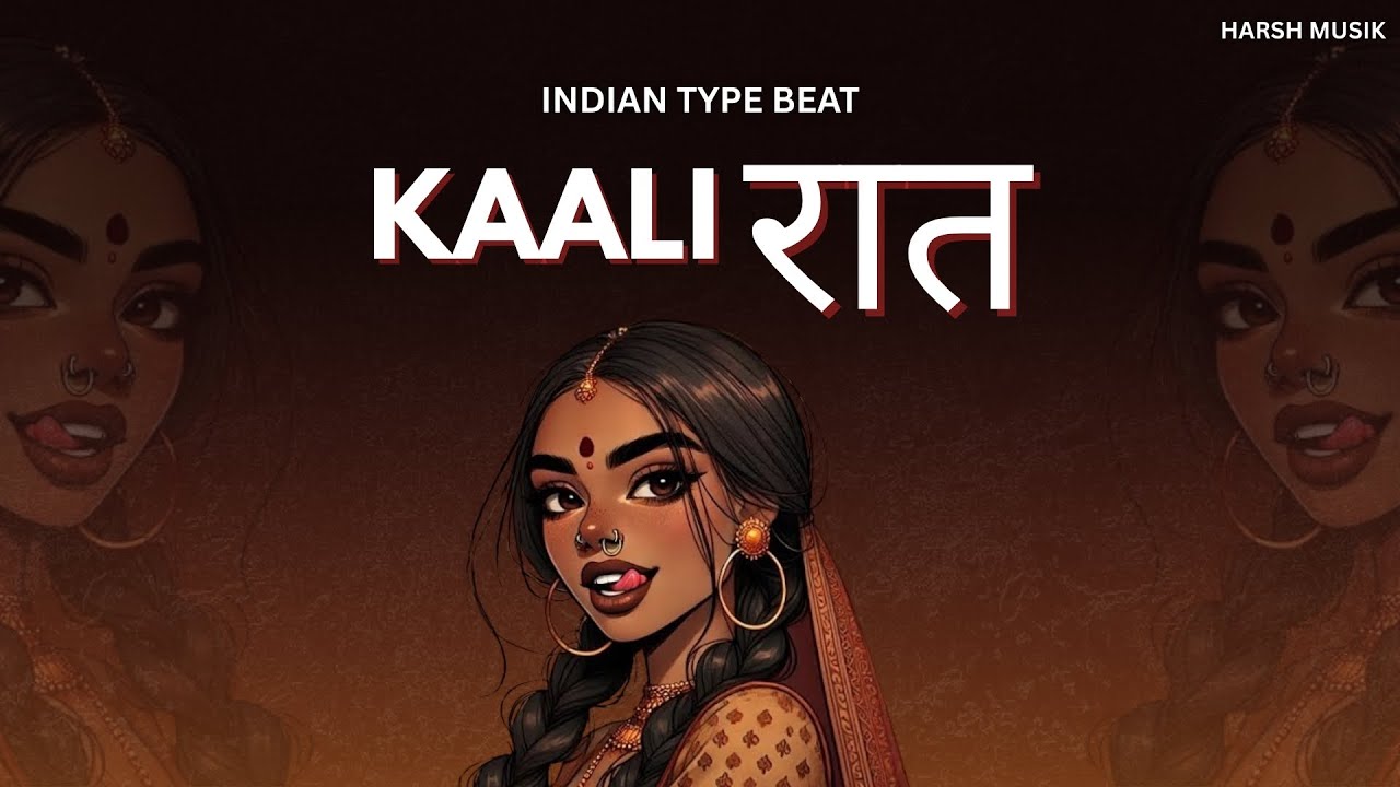 [FREE] Indian Type Beat "Kaali Raat" || Freestyle Rap Beat || Rap/Hip Hop Beat 2025 || Harsh musiK