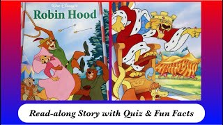 Read-along Classic Folk Tale "Robin Hood" with Quiz & Fun Facts