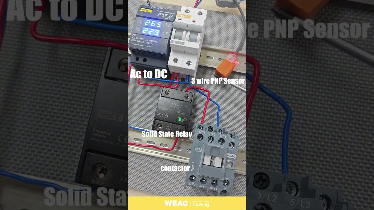 ESR Series Solid State Relay Connecting Sensor Contactor Reliable Power Control 