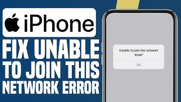 How To Fix Unable To Join This Network Error On iPhone (2025) Simple Guide