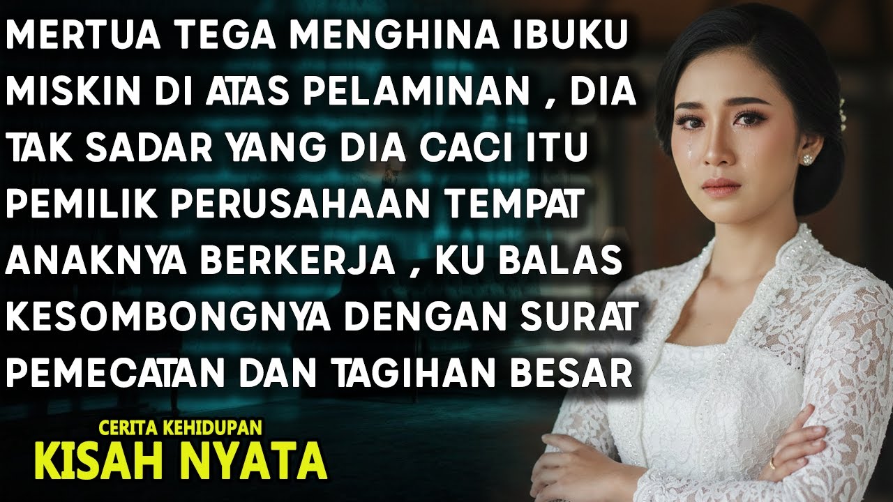 TEGA HINA IBUKU MISKIN, MERTUA SUJUD NYESAL SAAT TAHU IBUKU BOS ANAKNYA & LANGSUNG KUPECAT HARI ITU!