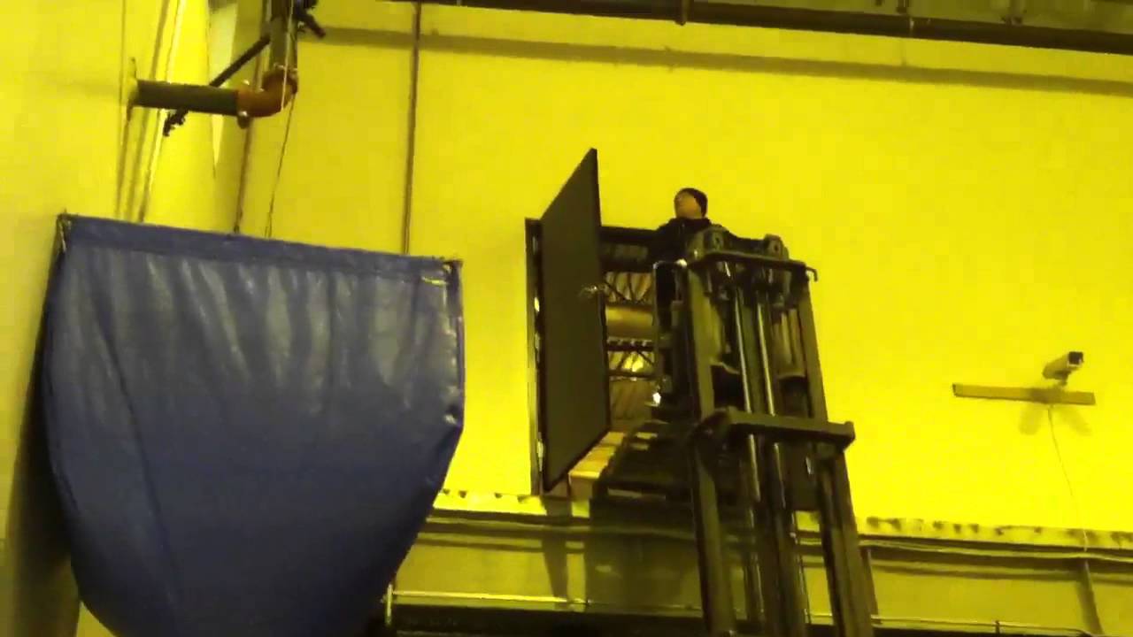Forklift accident on camara YouTube