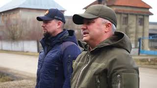 З робочим візитом до рятувальників приїхав заступник голови Чернівецької ОВА