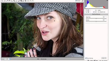 Photoshop CS5 Tutorials-7 Fixing Common Problems Quickly with Camera Raw 1.RedEye