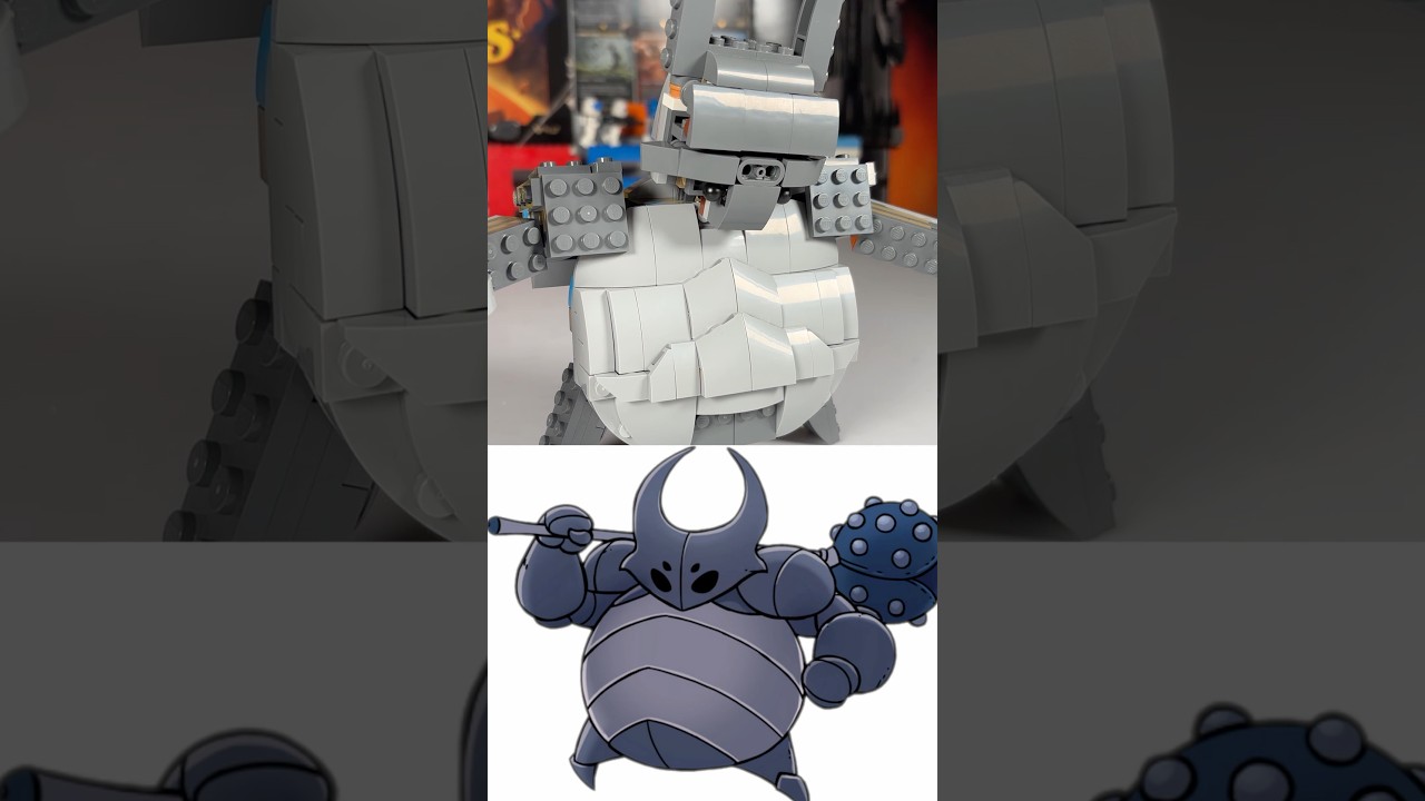 LEGO Hollow Knight: Альтернативная сборка Ложного Рыцаря 
