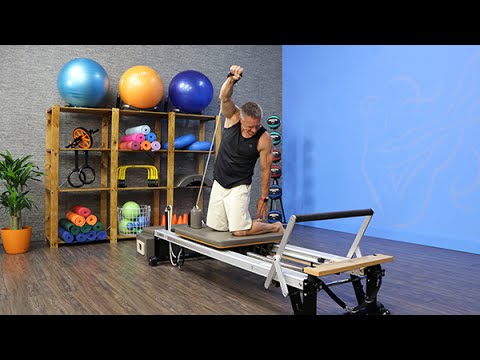 Backstroke on Long Box on the Pilates Reformer 