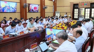 Hội nghị trực tuyến toàn tỉnh về giải ngân vốn đầu tư công