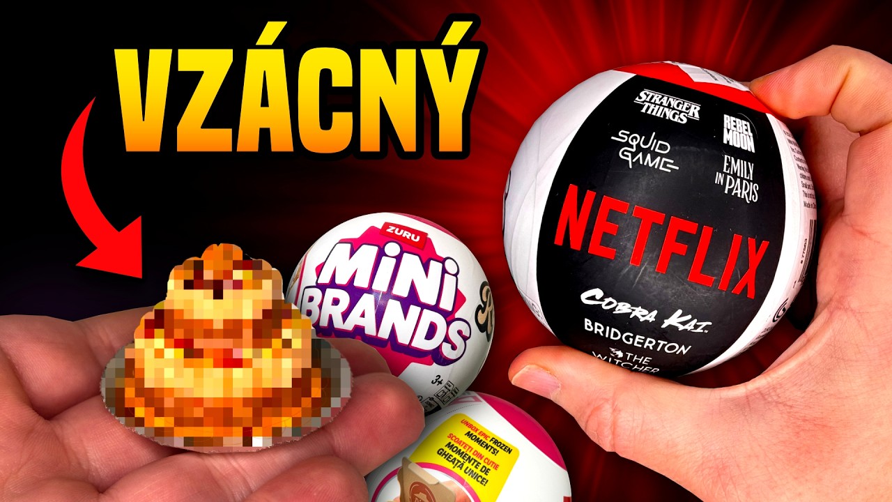 NETFLIX MINI BRANDS KOULE!